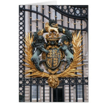 Crest Buckingham Palace London England Cards