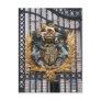 Crest Buckingham Palace London England Postcard