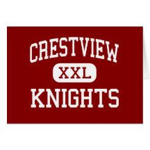 Crestview - Knights - High School - Convoy Ohio Greeting Cards