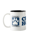 Cretan Hound Blue Coffee Mugs
