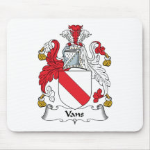 Crête de famille de fourgons tapis de souris
