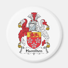 Crête de famille de Hamilton Aimants
