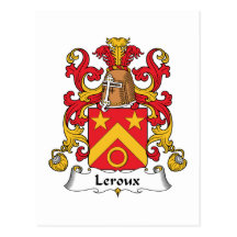 Crête de famille de Leroux Cartes Postales