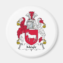 Crête de famille de Moyle Magnets Pour Réfrigérateur