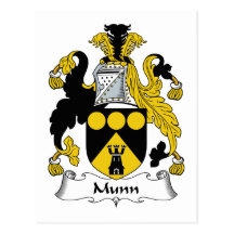 Crête de famille de Munn Cartes Postales