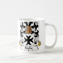 Crête de famille de Roche Mugs À Café