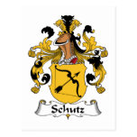 Crête de famille de Schutz Cartes Postales