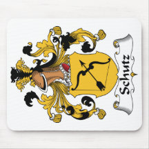 Crête de famille de Schutz Tapis De Souris