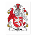 Crête de famille de Wallace Cartes Postales