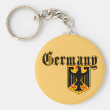 Crête Keychain de l'Allemagne Porte-clef