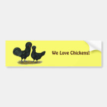 Crevecoeur Chickens Bumper Stickers