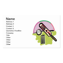 Cricket 4 business card templates