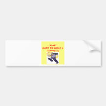 cricket bumper stickers