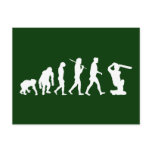 Cricket - Evolution of cricket postcard