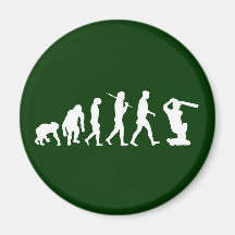 Cricket - Evolution of cricket shirts and gifts Magnets