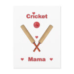 Cricket Mama Hearts Post Card