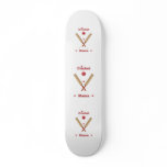 Cricket Mama Hearts skateboards