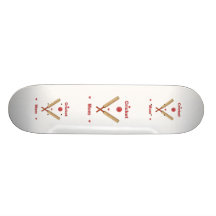 Cricket Mom Hearts Skate Boards