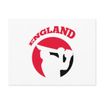 cricket player batsman England retro Post Card