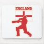 cricket sports batsman England flag Mousepads