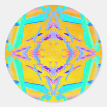 CricketDiane Extreme Designs Extreme Geometry Round Stickers