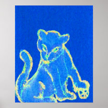 CricketDiane Ocean Poster - Cat-itude 1