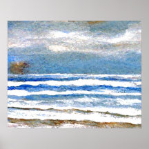 CricketDiane Ocean Poster - Reverence 2 Seascape