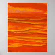 CricketDiane Ocean Poster - Sunset Romance