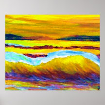 CricketDiane Ocean Poster - Vibrance