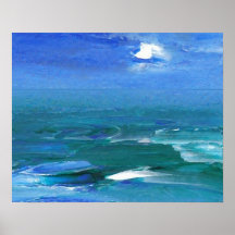 CricketDiane Sailboat Poster - Deep Sea 1