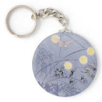 Crickets and Frogs Make Night Music Keychains