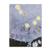 Crickets and Frogs Make Night Music Postcards