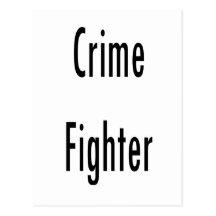 Crime Fighter Postcards