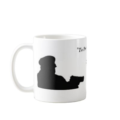 crime scene body outline, cop 1, "To Protect & ... Coffee Mugs by dcrosehealing