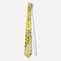 Crime scene distress tie