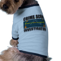 CRIME SCENE INVESTIGATOR PET CLOTHES