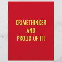 crimethinker and proud of it full color flyer