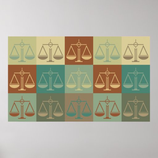 Criminal Justice Pop Art Posters