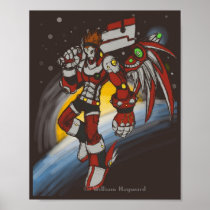 Crimson Blader Posters
