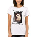 Crimson Girls Have Great Curves:Pearl t-shirts