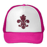 Crimson Wine Goth Trucker Hats