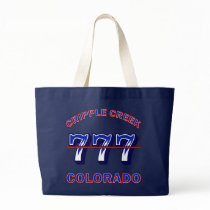 CRIPPLE CREEK, COLORADO CANVAS BAG