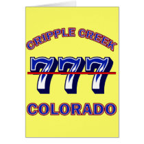 CRIPPLE CREEK, COLORADO GREETING CARDS
