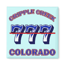 CRIPPLE CREEK, COLORADO REFRIGERATOR MAGNET