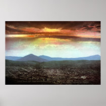 Cripple Creek Colorado Panoramic View VINTAGE Posters