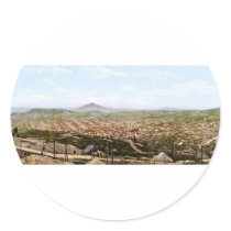 Cripple Creek Colorado Round Sticker