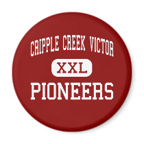 Cripple Creek Victor - Pioneers - Cripple Creek Refrigerator Magnet