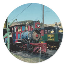 Cripple Creek, Victor Railway, Colorado, U.S.A. Round Sticker