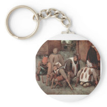 Cripples by Pieter Bruegel Key Chain