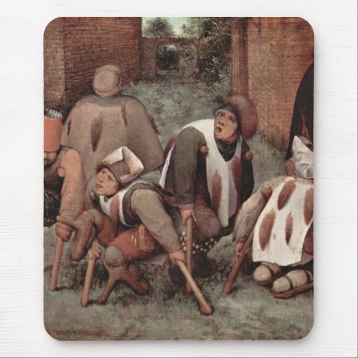 Cripples by Pieter Bruegel Mouse Pads